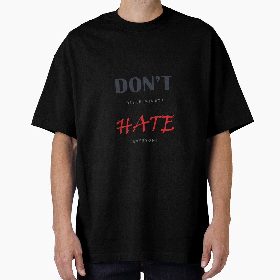 Don't discriminate funny quote as illustrated text by expresivedesign