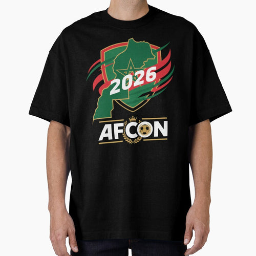 AFCON 2026 Morocco Emblem – African Football Graphic Design by AGRO ART