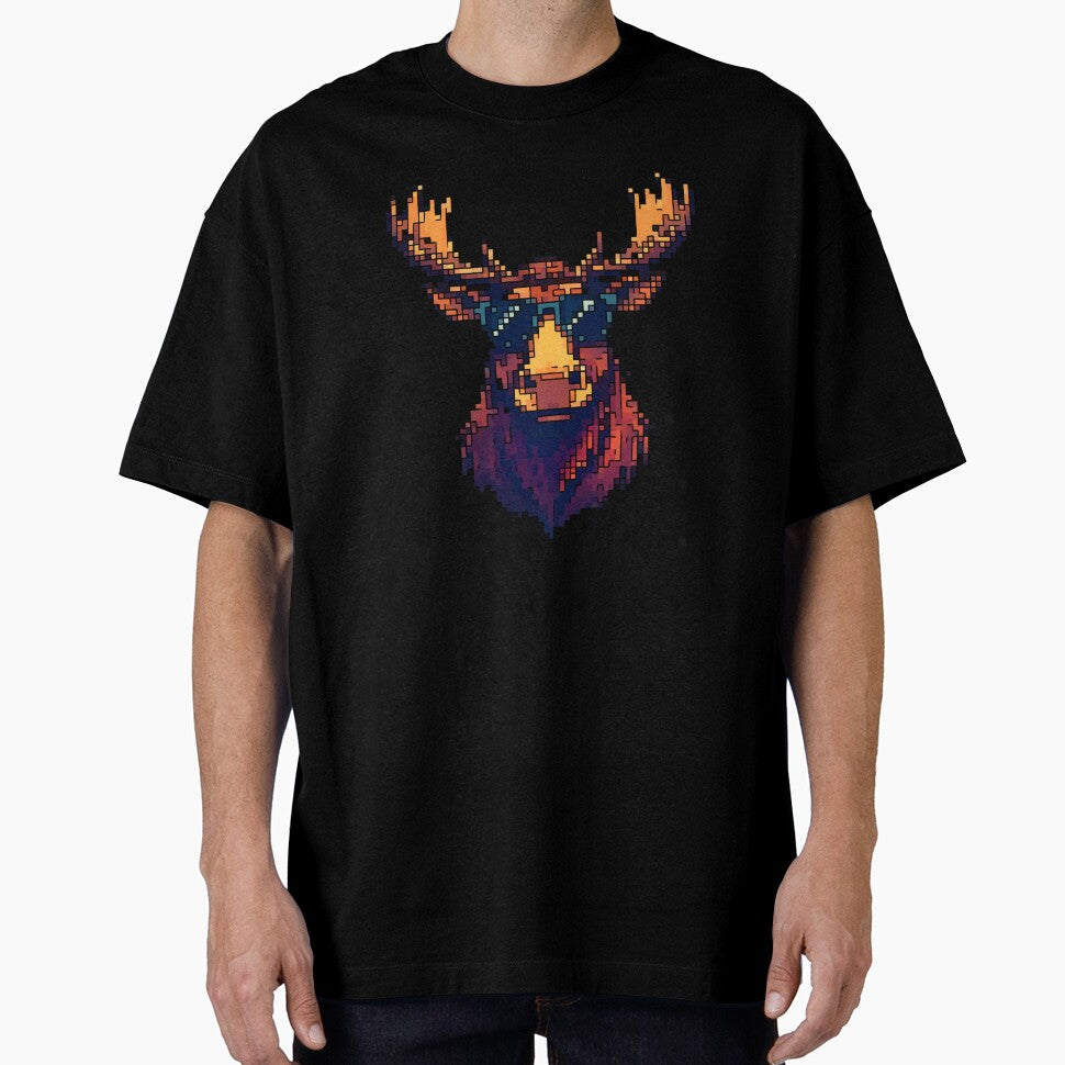 Majestic Moose: Pixelated Wanderer by NaturePixel