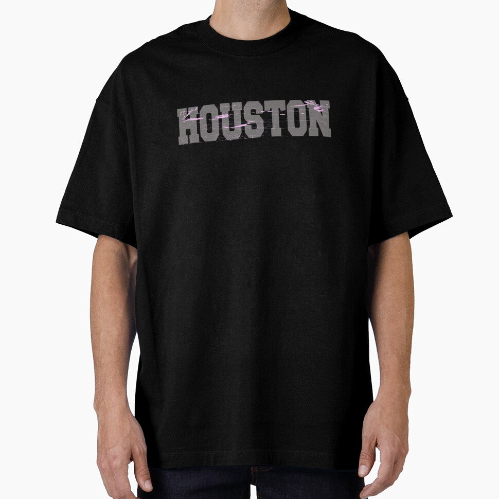 Houston U.S.A. lettering by Ecmoprints