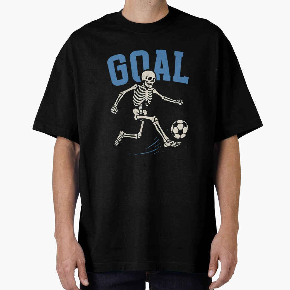 Goal Football Skeleton by CreepyCornerArt