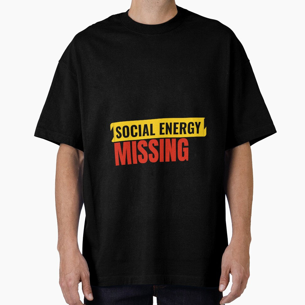 System Error Social Energy Missing ,Funny Office Humor Meme by DirectiveOffice