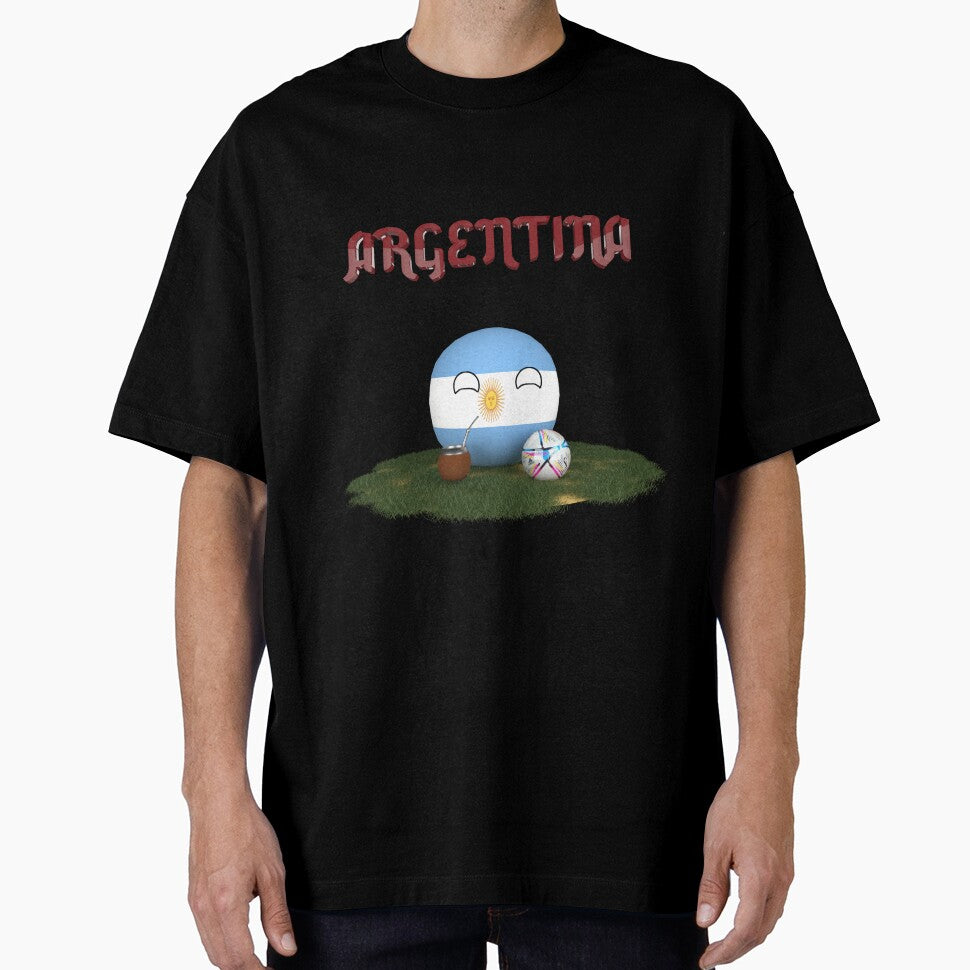 Argentina Flag World Cup Qatar 2022 by Countryballs3D