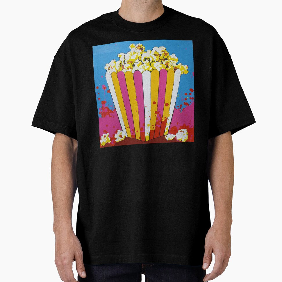 Movie Popcorn Pop Art 6 by AstroRisq