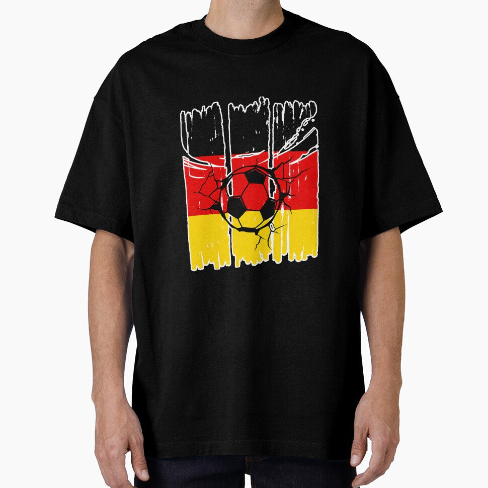 Vintage German Flag Soccer Ball German by NeverLoseSF