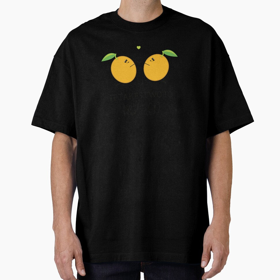Takes Two to Mango Tango Cute Fruit Food Pun Graphic by DouglasyReynol