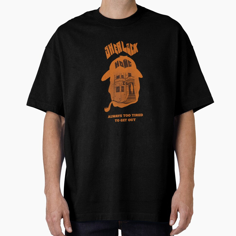 Sherlock Holmes Tired Black by beboplab