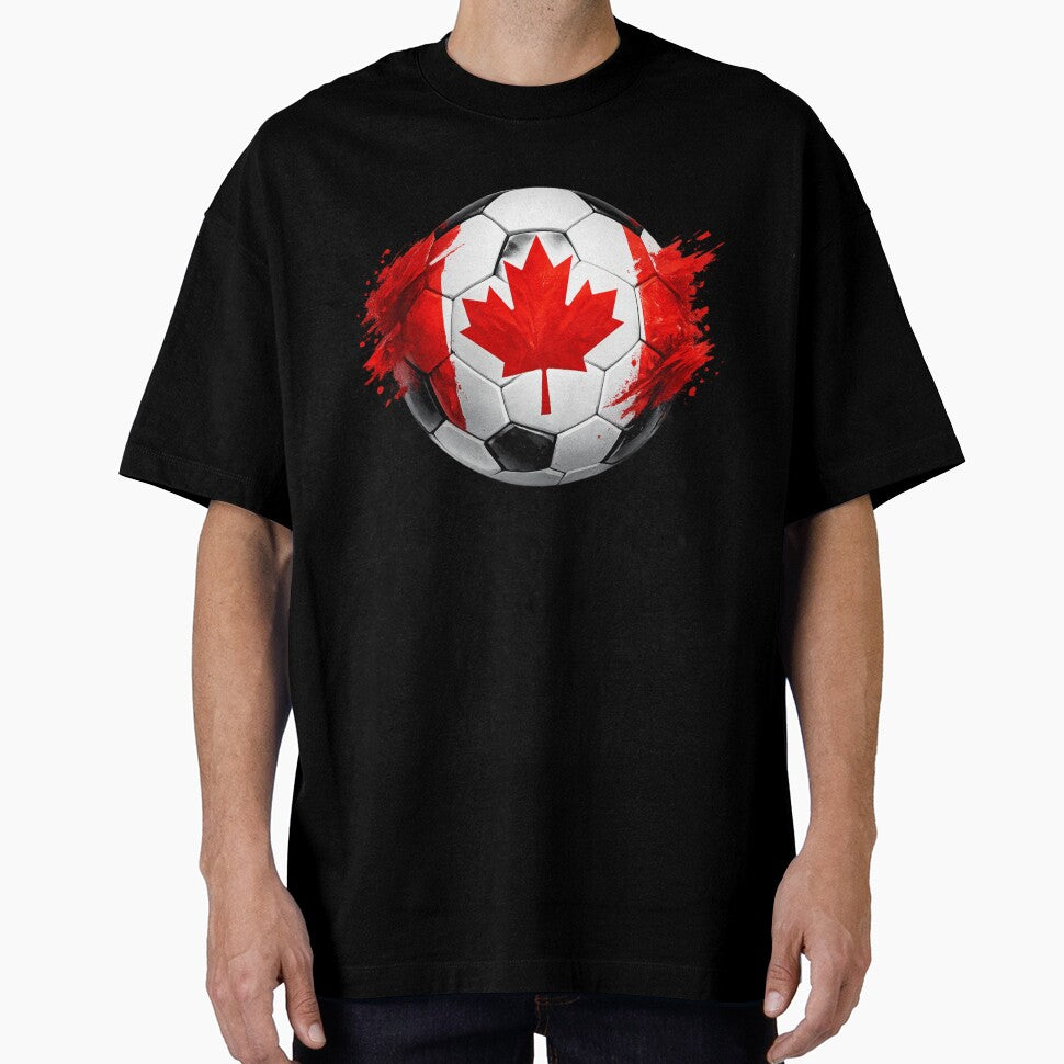 Canada Soccer Maple Leaf Design – World Football Championship Fan Graphic by RolMerch