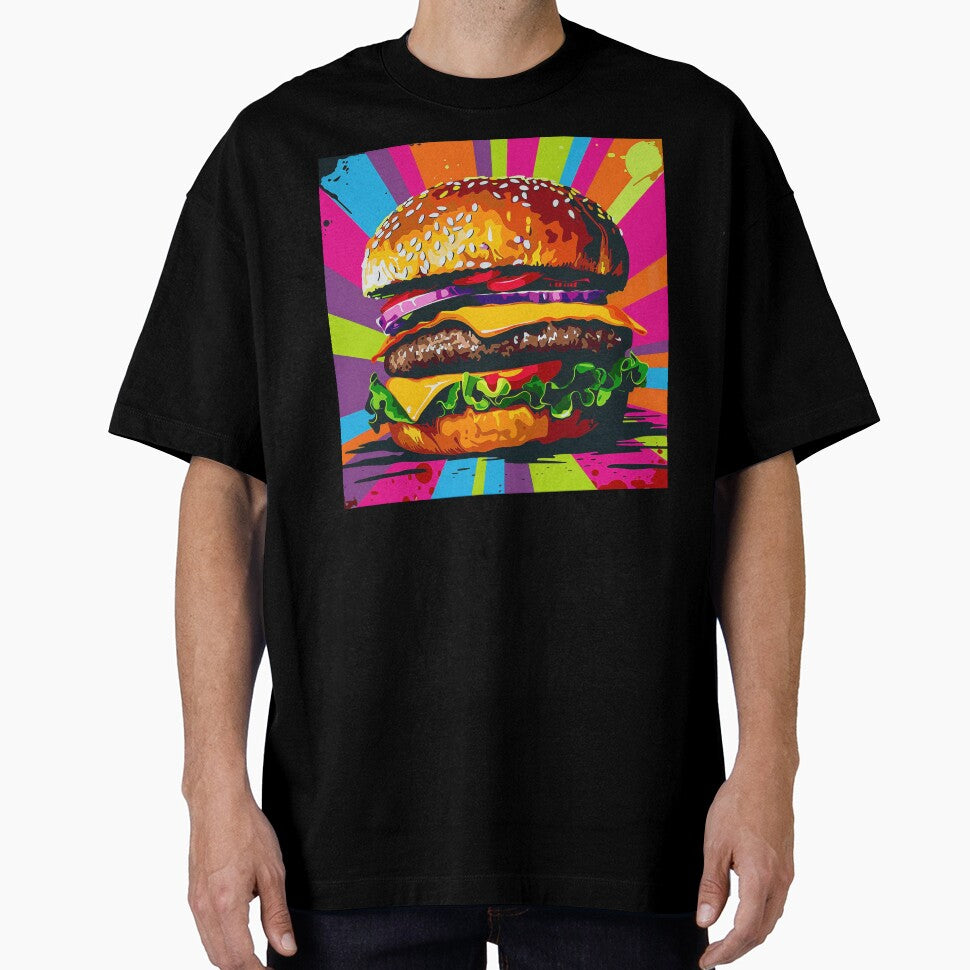 Hamburger Pop Art 5 by AstroRisq