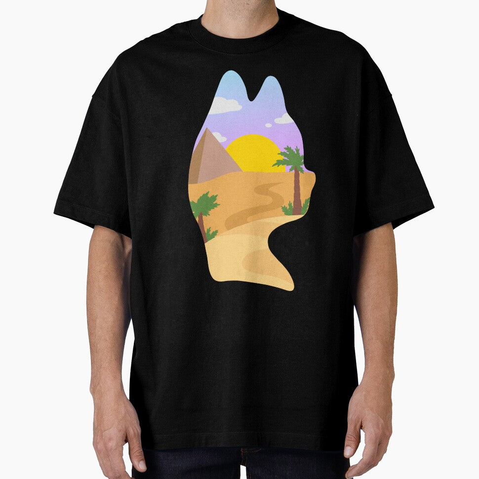 Desert in a Cat Silhouette by CamdenAKAIce