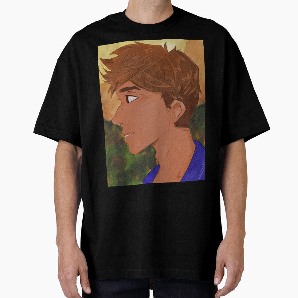 Anime Boy with Brown Hair by HypatiasHollow