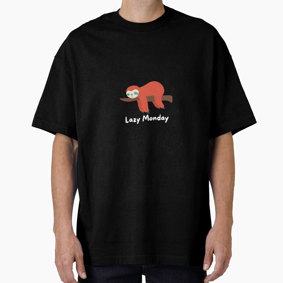 lazy monday T-shirt by momensalhab