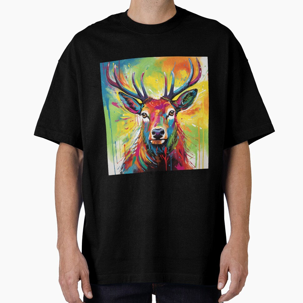 Stag Pop Art 3 by AstroRisq