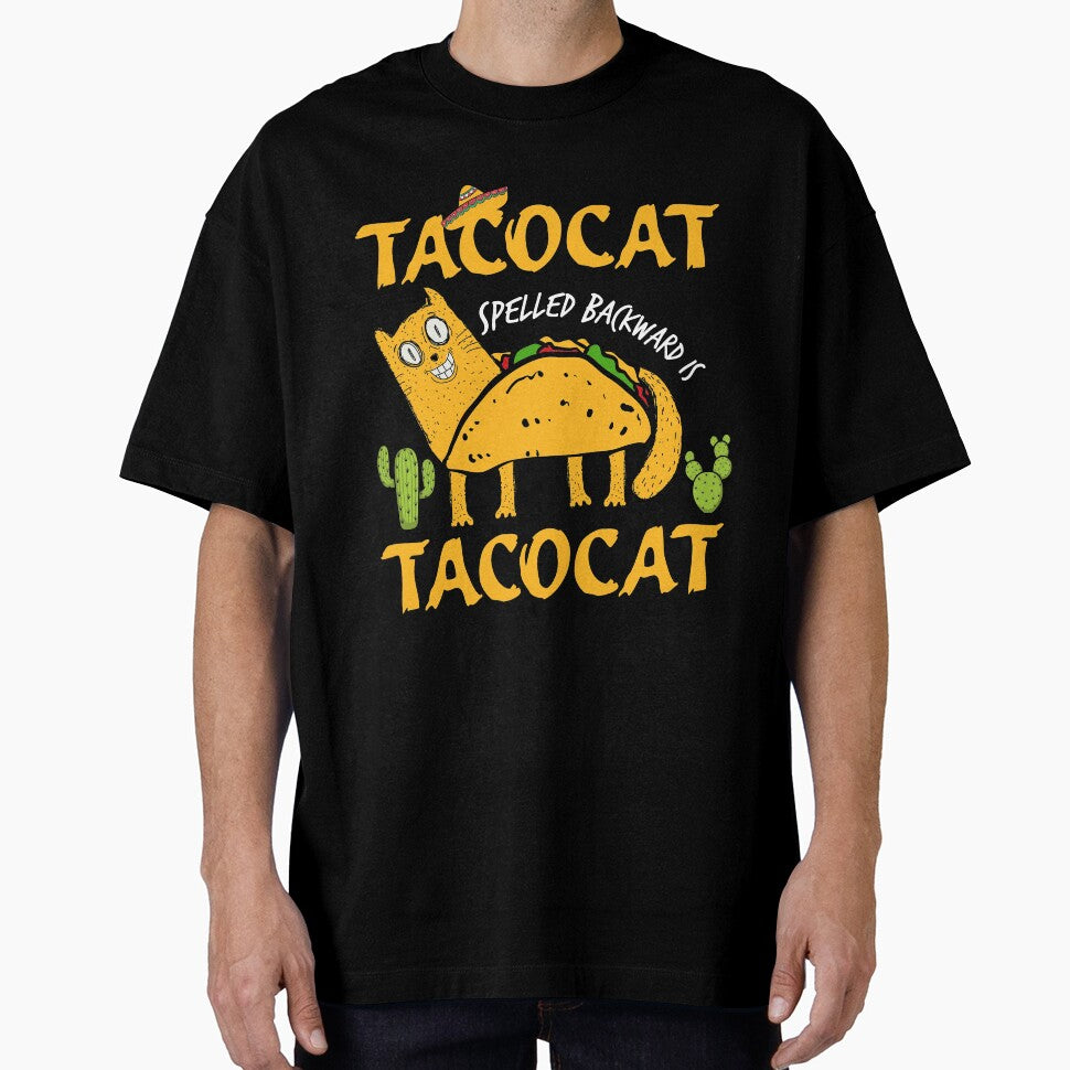 Taco Cat Shirt Spelled Backward Is Taco cat Novelty Gift by simplytldr