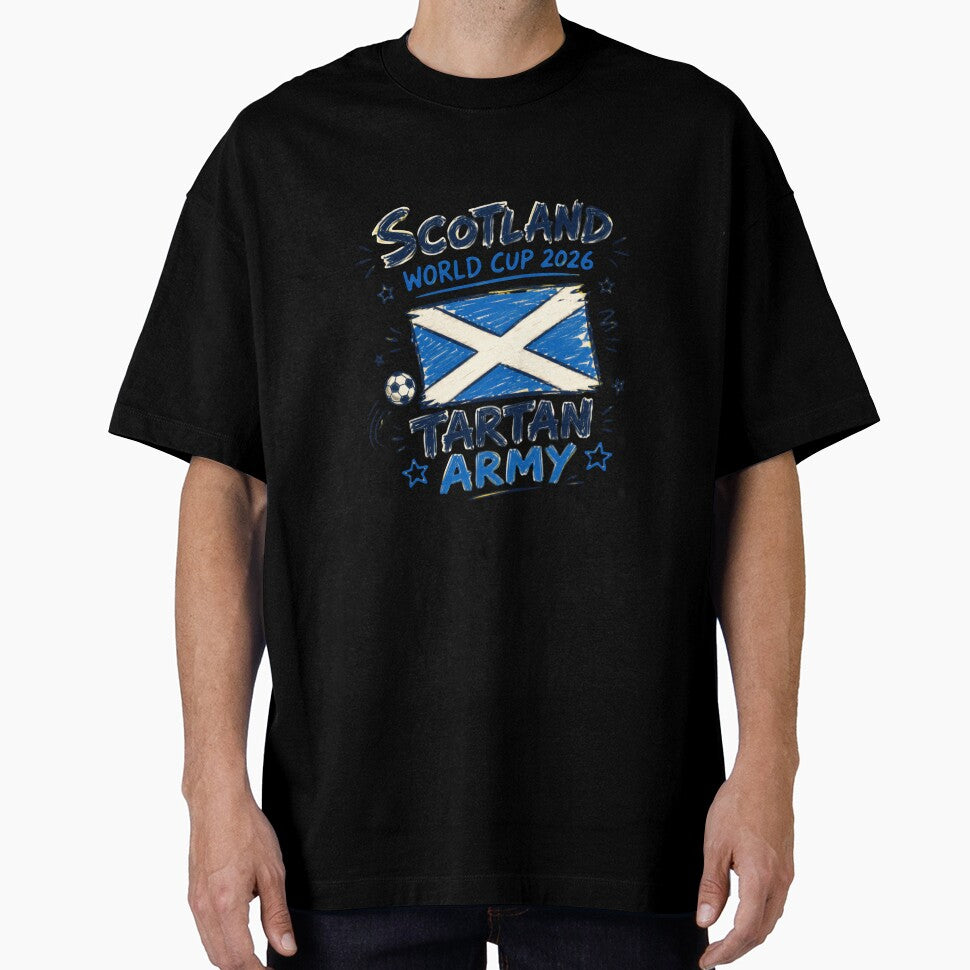 Scotland World Cup 2026 Tartan Army Scottish Football Supporter by JonesFlora2025