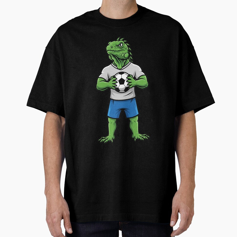 Iguana Soccer Mascot Football Sports by k3rstman1