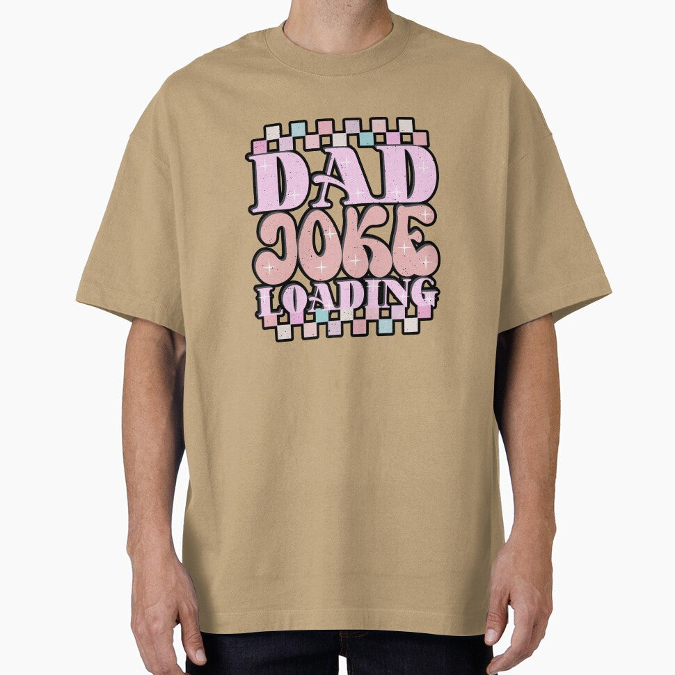 Dad Joke Loading Retro Groovy Funny Father's Day Gift by creativerooney