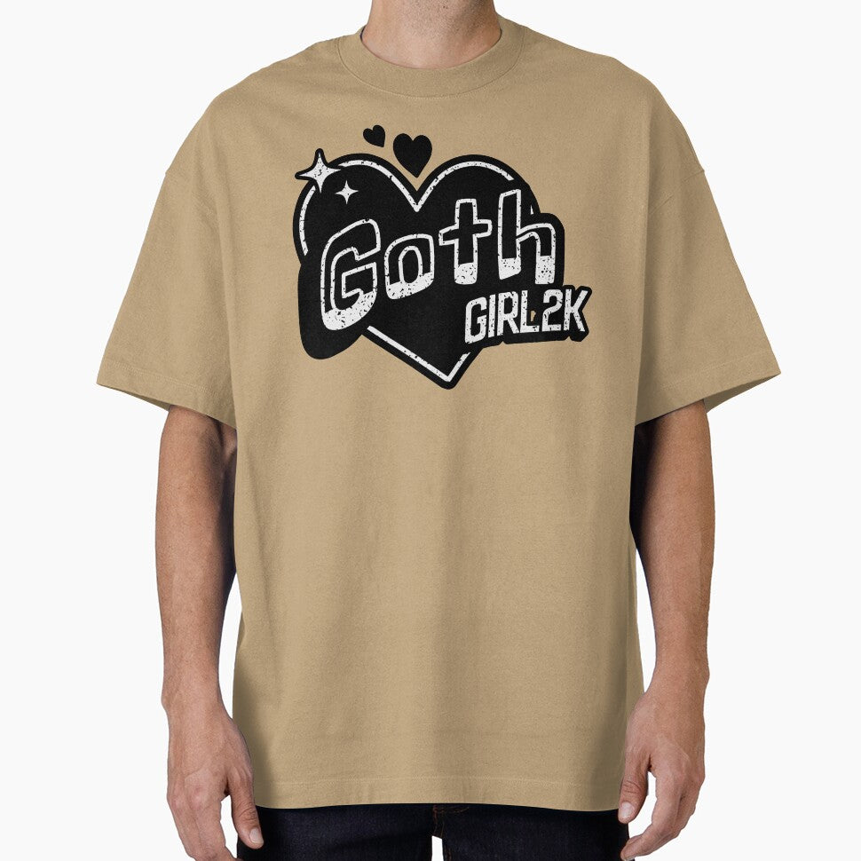 Goth Girl2K Y2K Street Art Design by candlewithhare