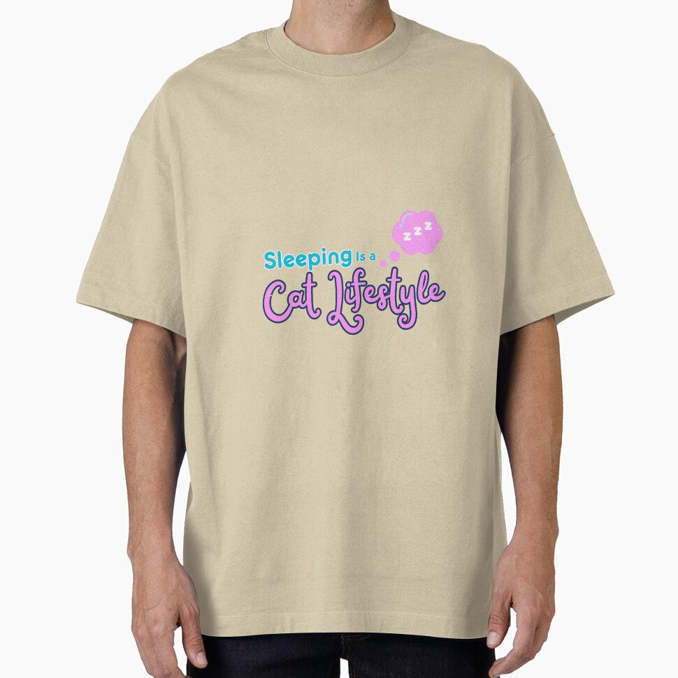Sleeping is a Cat Lifestyle - Funny Cat Lover Design by CuteVibesStudio