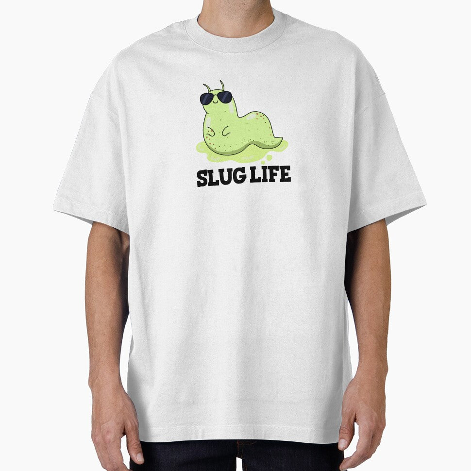Slug Life Funny Green Slug Puns by punnybone