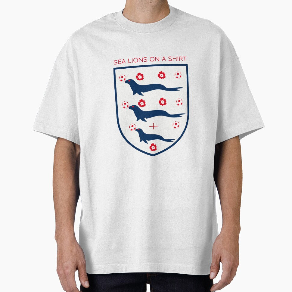 SEA LIONS ON A SHIRT by LeapingStoat