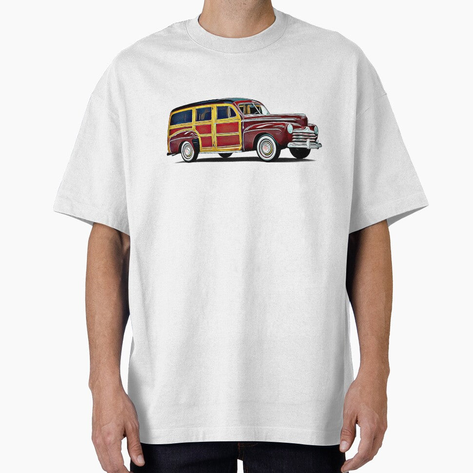 Woody Wagon Cartoon by Auto-Prints