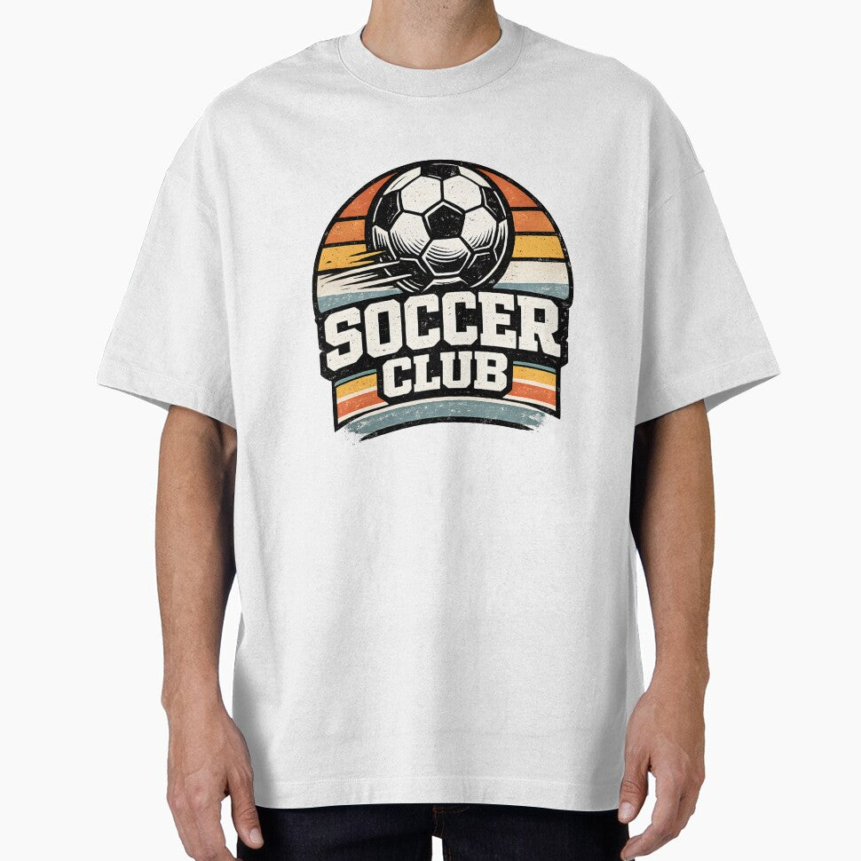 Vintage Soccer Club Retro Soccer Fan T-Shirt by DREAMBURN™