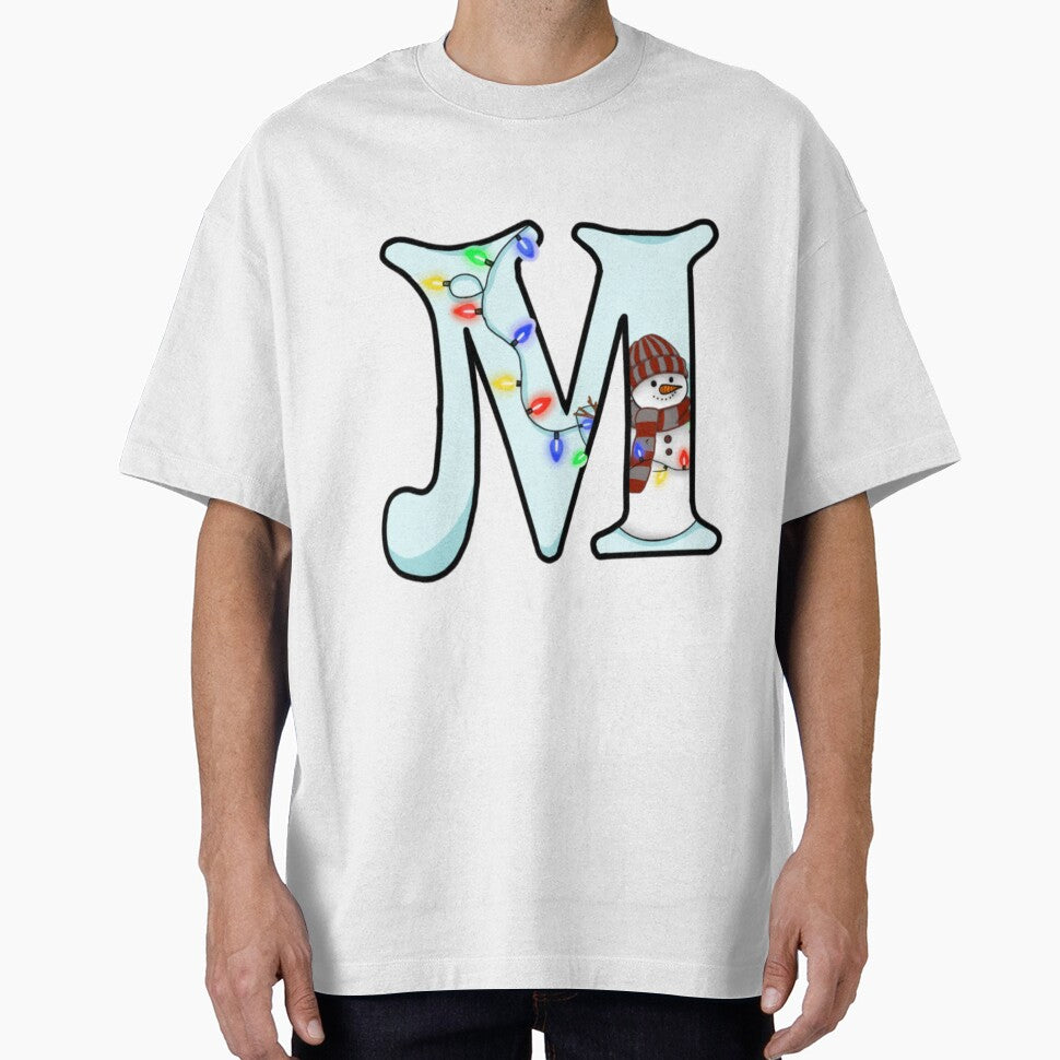 Holiday themed letter M by Artistkhg