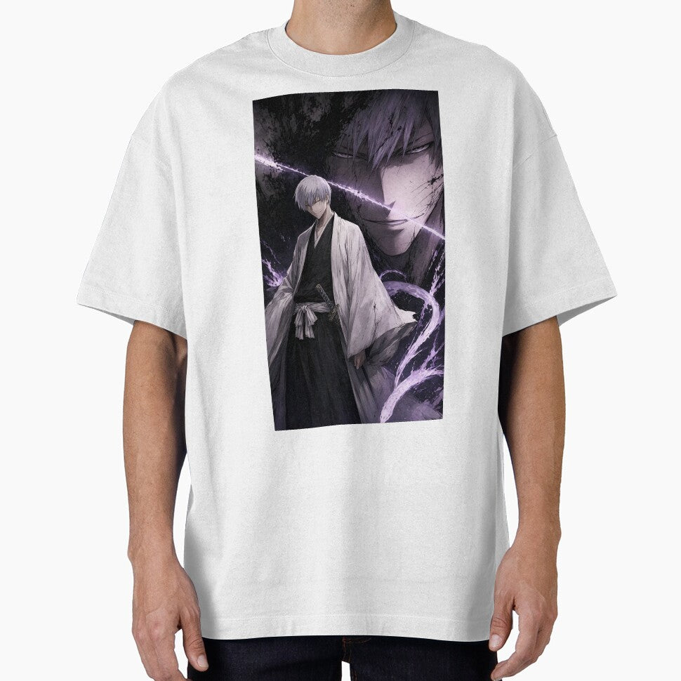 Gin Ichimaru Bleach Anime – Dark Anime Aesthetic Samurai Wall Art | Manga Villain Anime Design by Dyan4