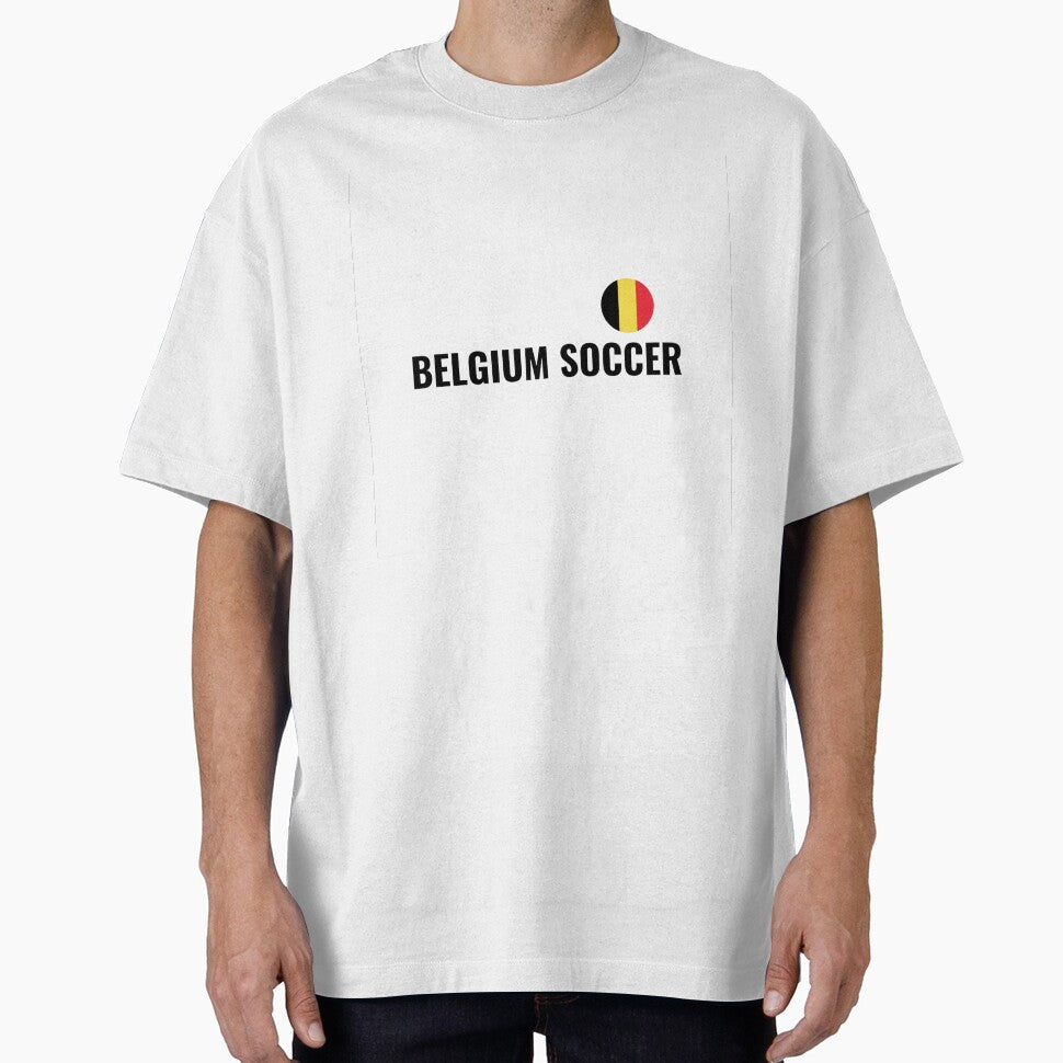 BELGIUM SOCCER – Belgian Flag Fan Tee | Uncle Jichuan by Uncle-Jichuan