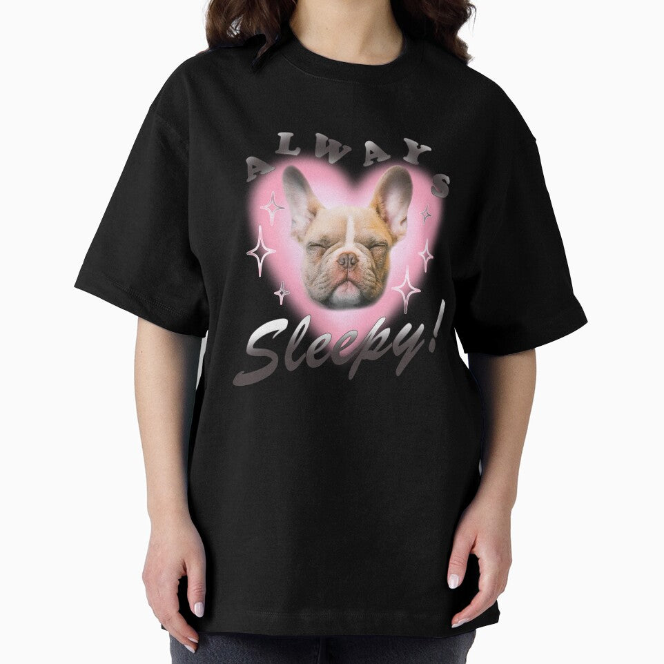 Always Sleepy! Dog Puppy Pet Y2K Design by tartagain