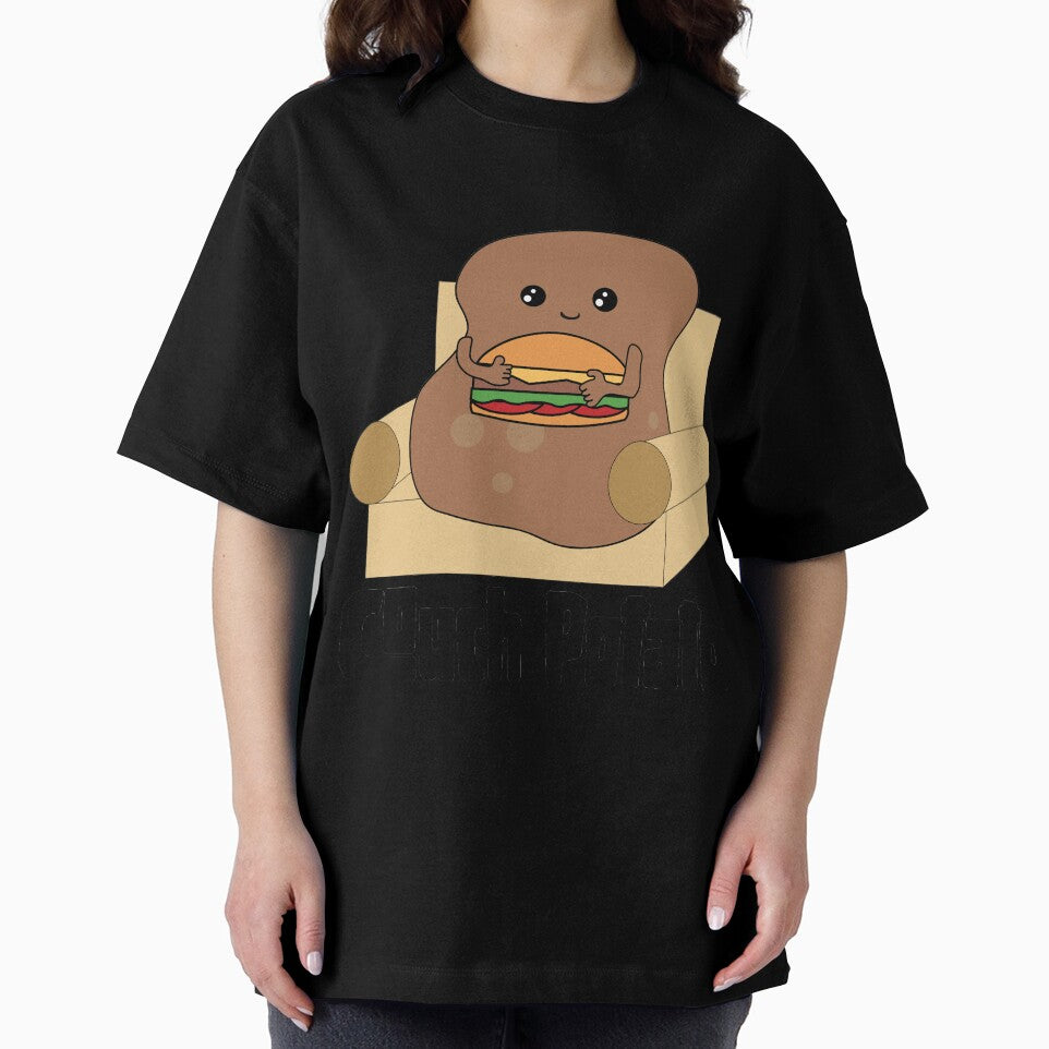 Couch Potato With Cheeseburger by MclaughlinGifts