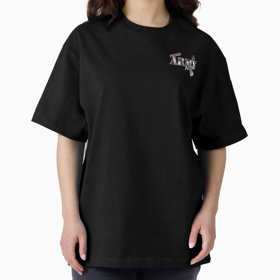Proud Army Aunt Raglan Baseball Tee by BaldricShop