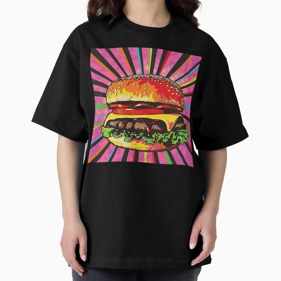 Hamburger Pop Art 8 by AstroRisq