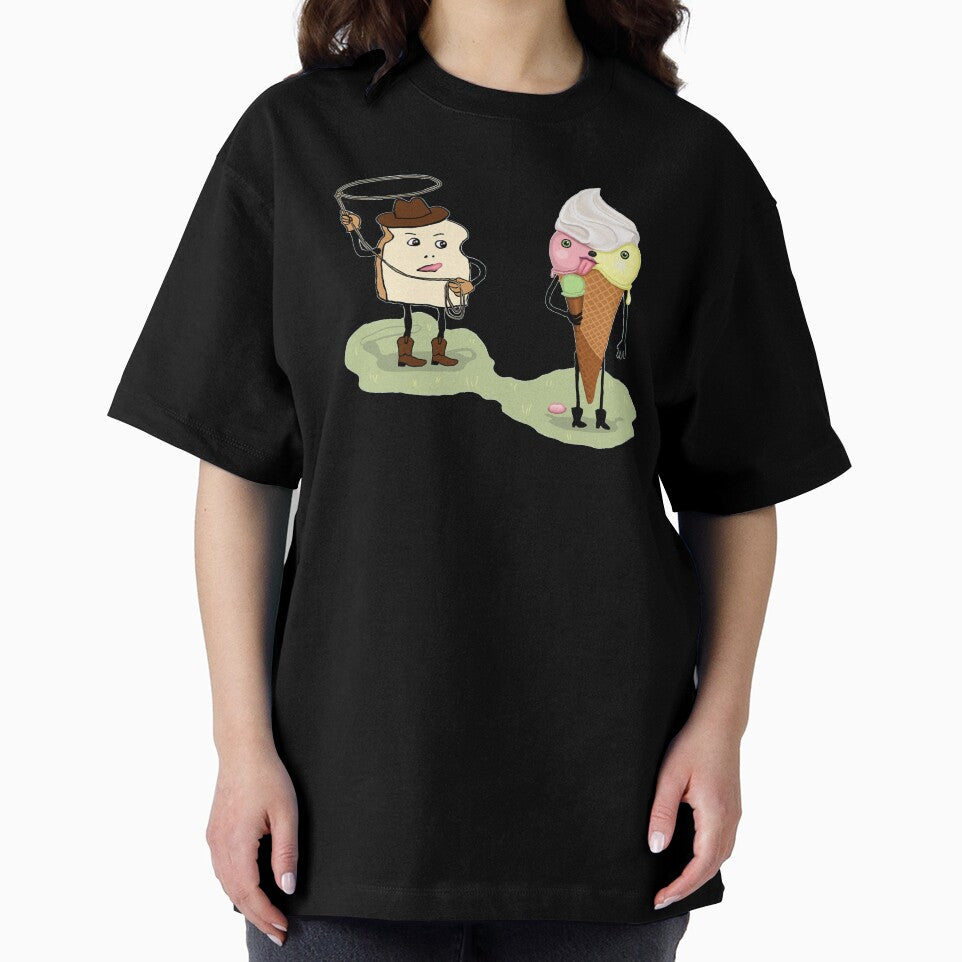 cannibalistic ice cream cute anthropomorphic food by LisetteBaron