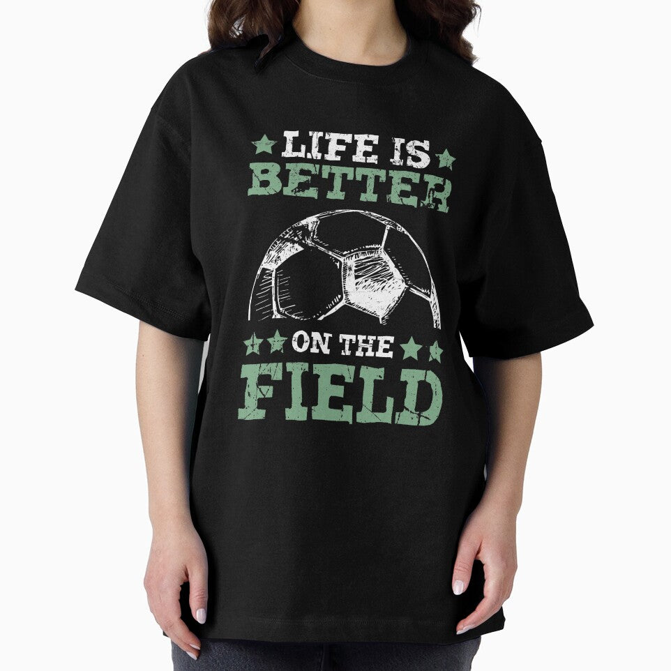 Funny Gifts For Soccer Players Girls and Designns On The Field by CrookedCreek
