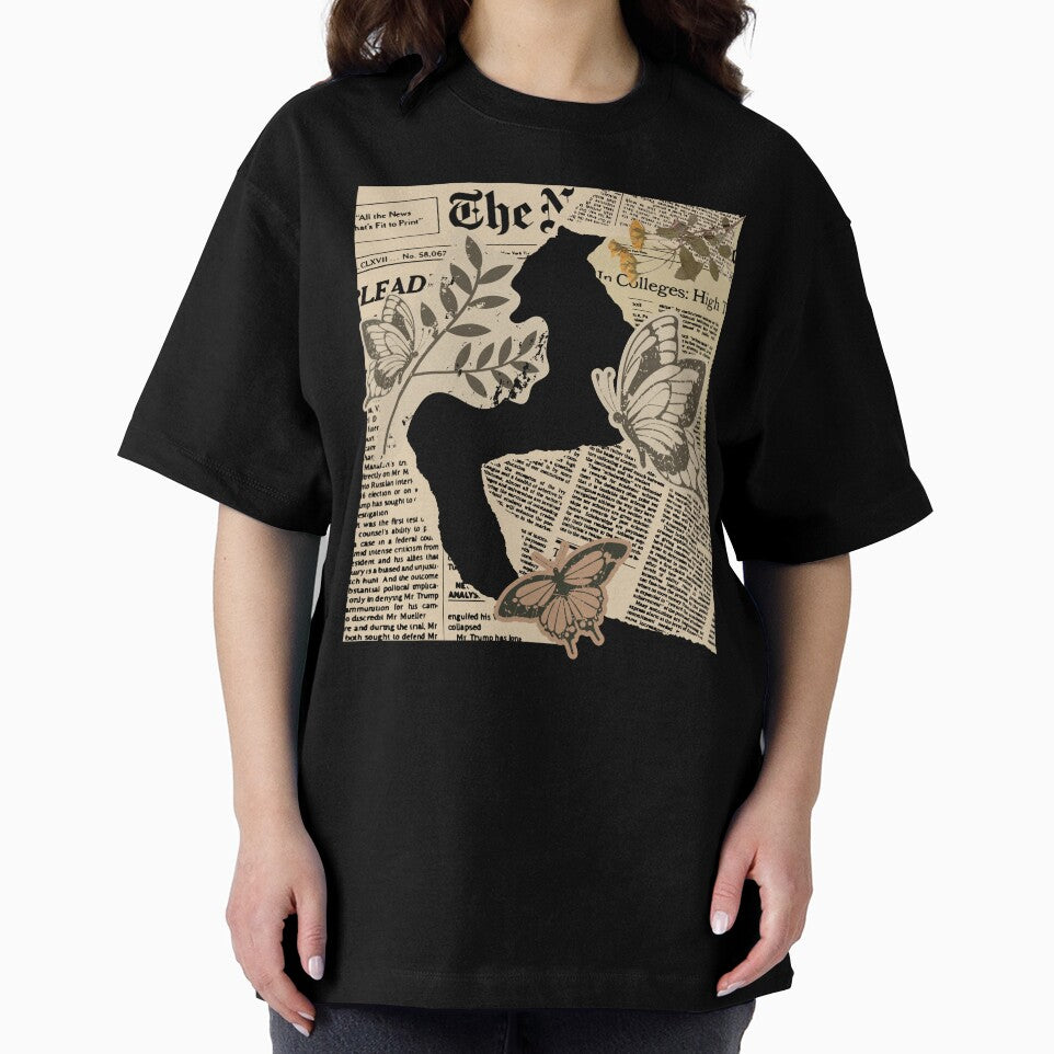 THRIVIA T-Shirt Unisex Y2k Bee Flower by THRIVIA