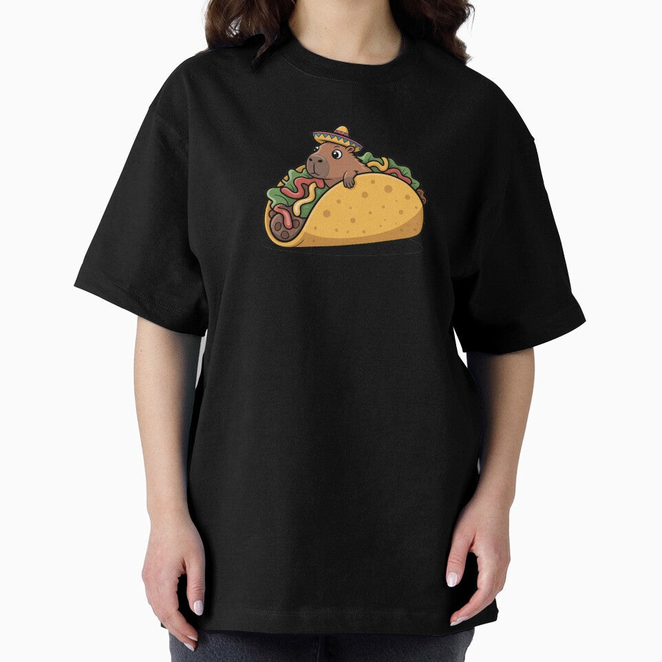 Capybara Taco Funny Food Design by MonkiFlipp