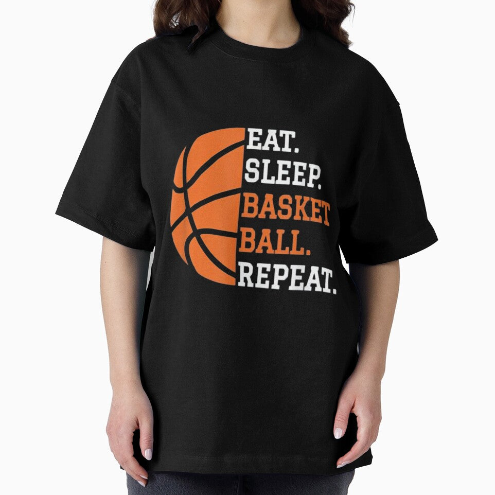 Eat sleep repeat basketball by Mustaph-Shop