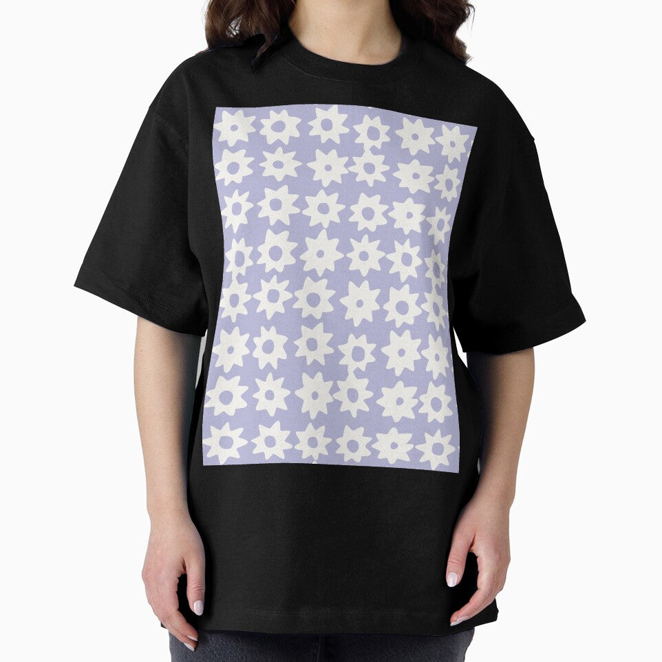 BOHO STAR PATTERN LILAC MAUVE by blomastudios