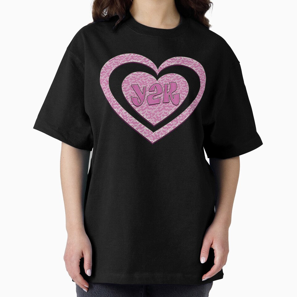 Y2k Animal Print Heart by RoserinArt