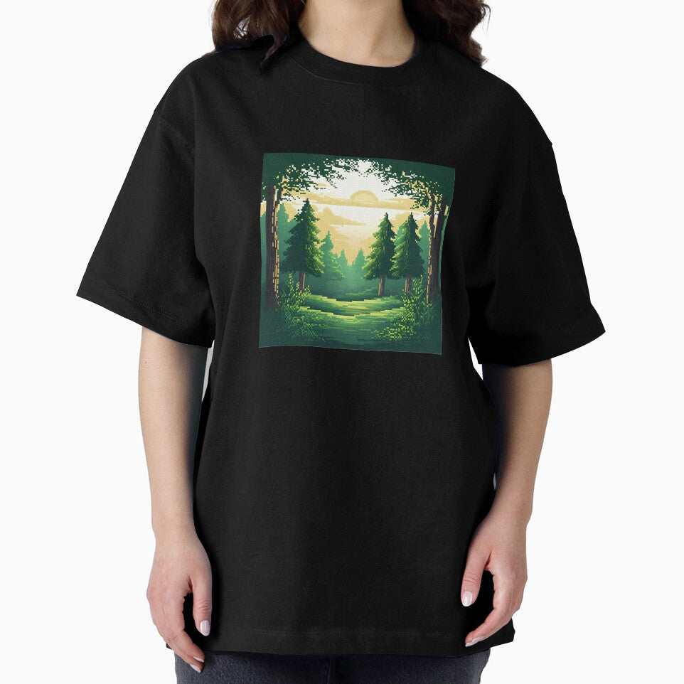 Pixel Art Forest by mochiwasabi