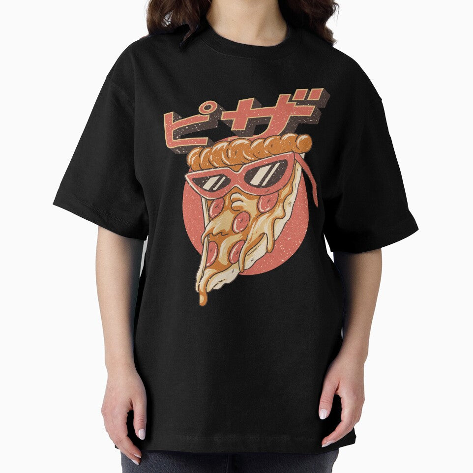 Kawaii Pizza Classic T-Shirt T-Shirt T-Shirt by afdesignz