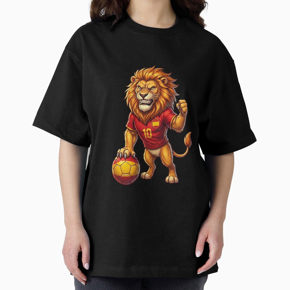 Spain Lion — Football World Cup 2026 Cartoon Mascot Sticker by David Mateo ArtWorks