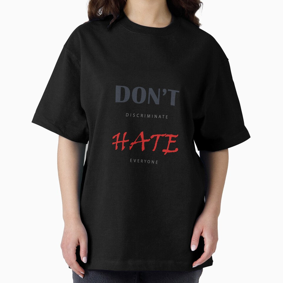 Don't discriminate funny quote as illustrated text by expresivedesign
