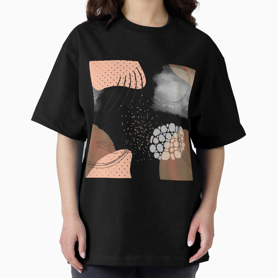 Neutral Tones Abstract Pattern by allexieee