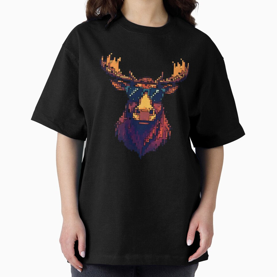 Majestic Moose: Pixelated Wanderer by NaturePixel