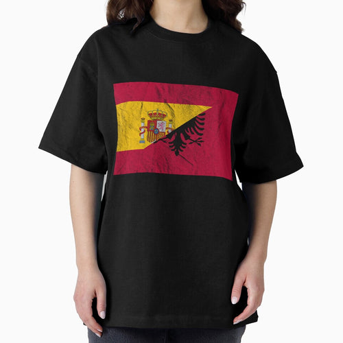 Albania Spain Flag by Carl's Clothing