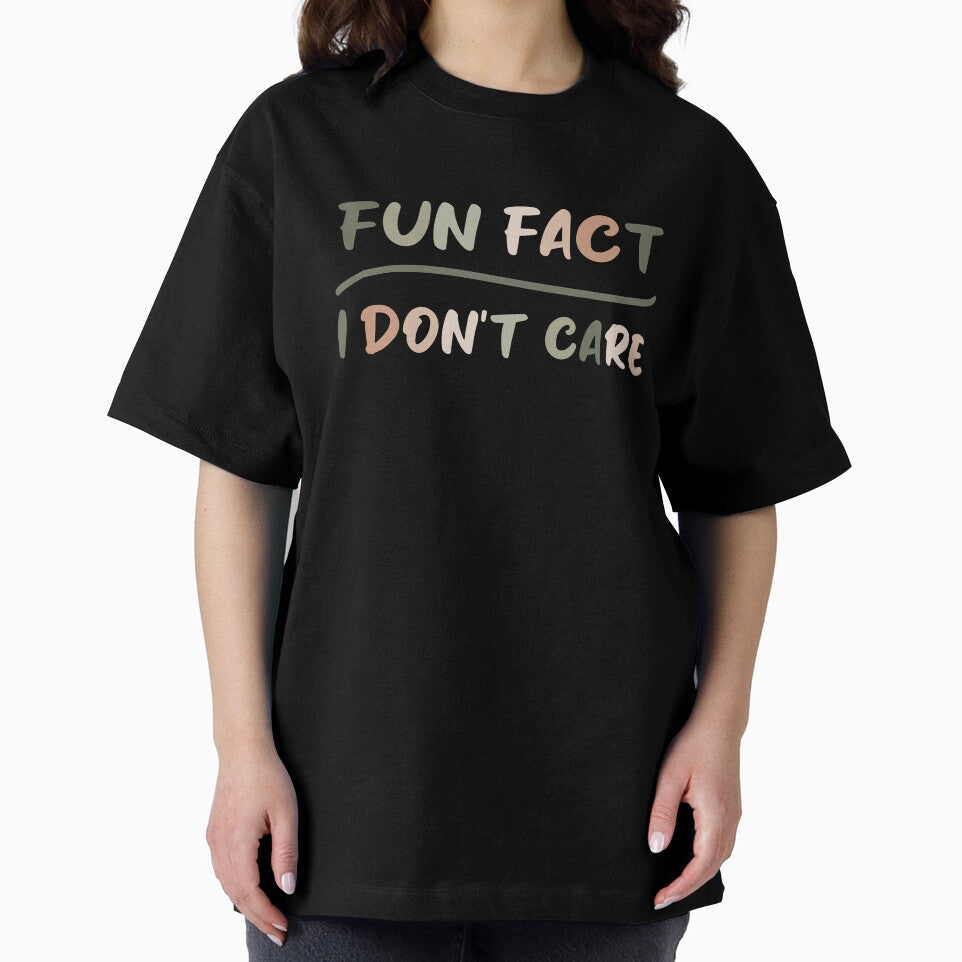 Fun fact i don't care - Sarcastic i don't care quote by Blonc-ou