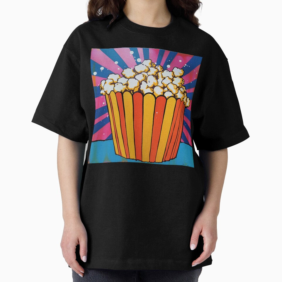 Movie Popcorn Pop Art 1 by AstroRisq
